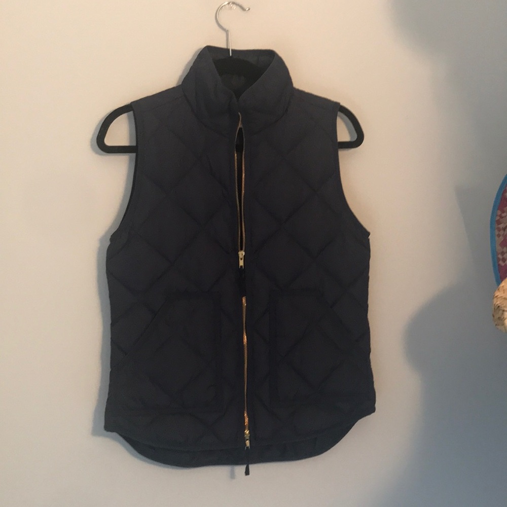 J Crew navy vest